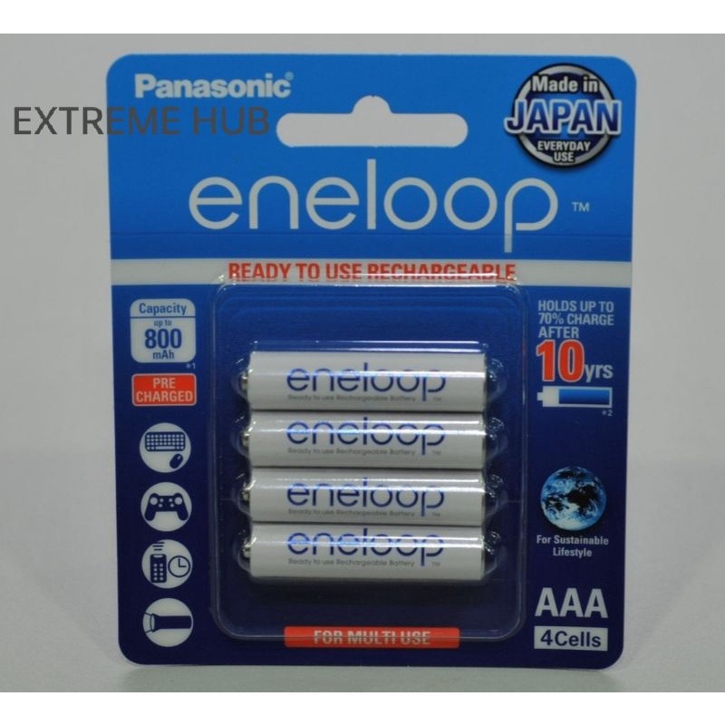 Panasonic Eneloop Aa Rechargeable Battery 1900mah Made In Japan