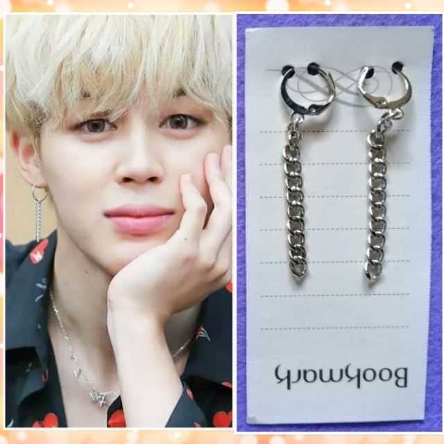 Jimin dna store earrings