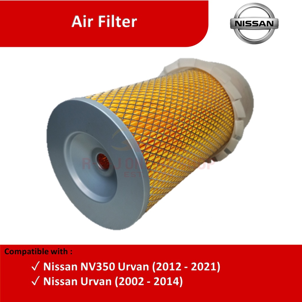 Air Filter for Nissan NV350 Urvan (2012 2021), Nissan Urvan (2002