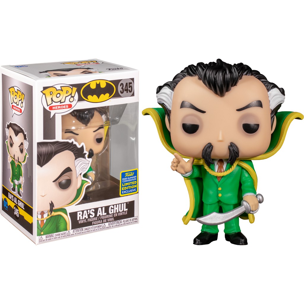 Ra's Al Ghul 345 Funko Pop Fall Convention Exclusive | Shopee