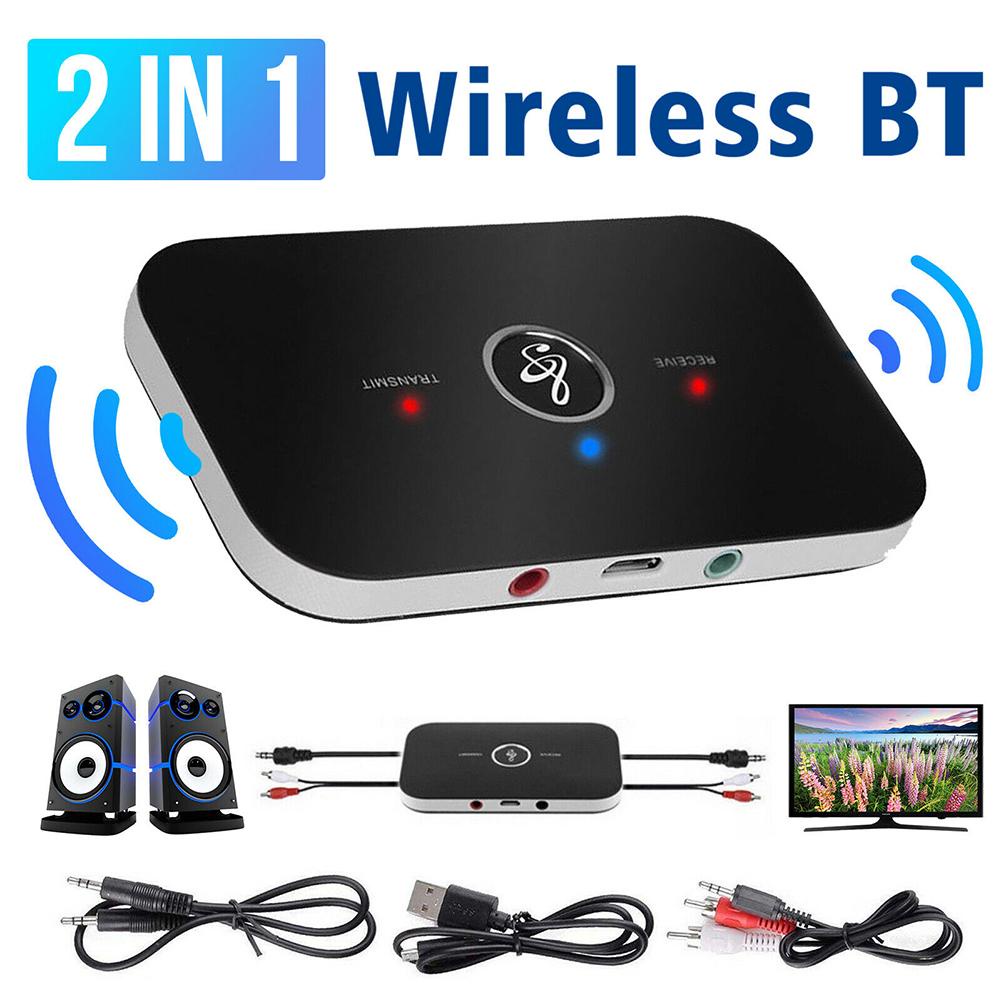 Bluetooth 5.0 Audio Transmitter Receiver Stereo 3.5mm AUX Jack RCA USB  Dongle Music Wireless Adapter For Car kit PC TV Headphone