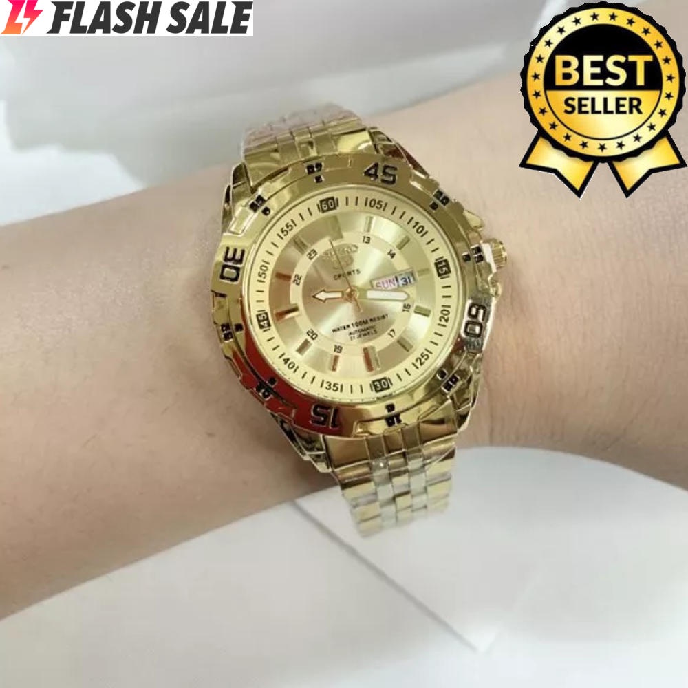 seiko 5 sports water 100m resist automatic 21 jewels price