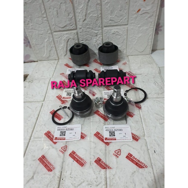 Ball JOINT+BUSHING ARM GRAND MAX SET 6PC Original Shopee Philippines