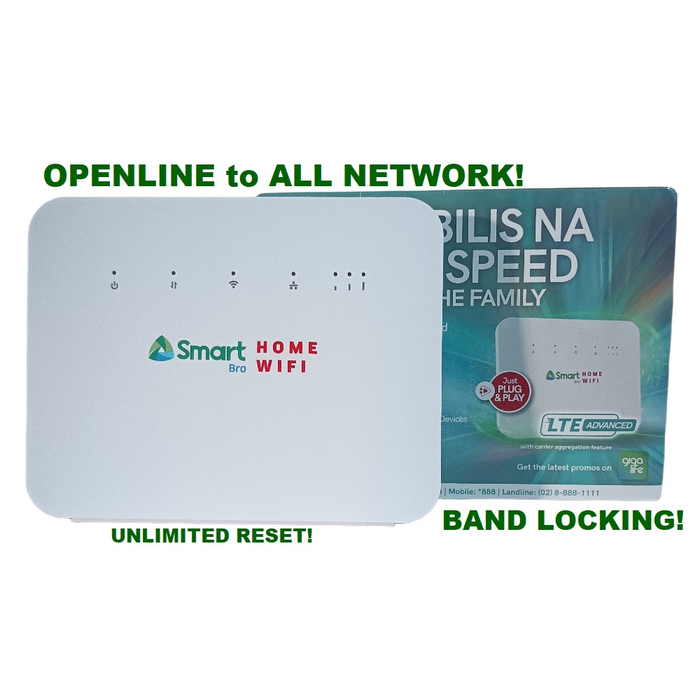 Openline! SMART Bro Home WiFi CAT6 LTE-Advanced (Boosteven R281 ...