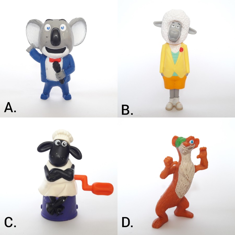 Mcdonalds Mcdo Happy Meal Collectible toy Sing shaun the sheep