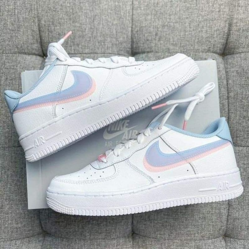 Nike Air Force 1 Lv8 Gs Double Swoosh (highest Quality) 