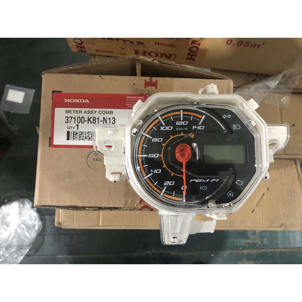 Honda Genuine Speedometer Assembly for Beat Fi V2 37100K81 Shopee