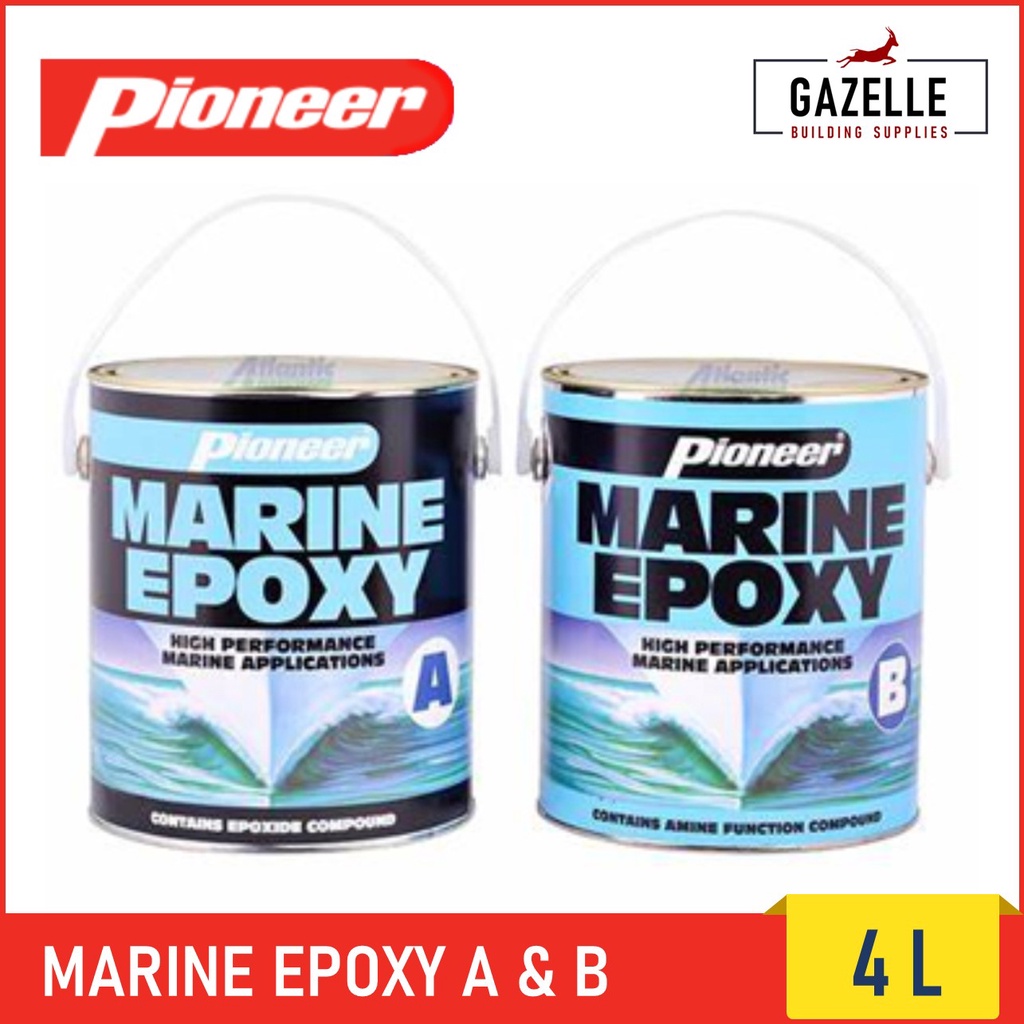 Pioneer Marine Epoxy Set - 4L | Shopee Philippines