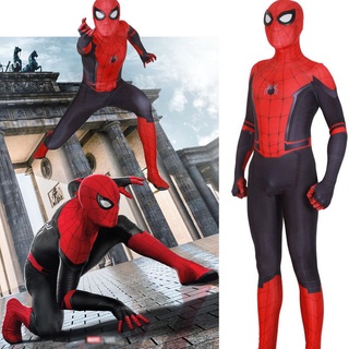 Women Spiderman Bodysuit Cross-Dressing Black Spider Costume Adult