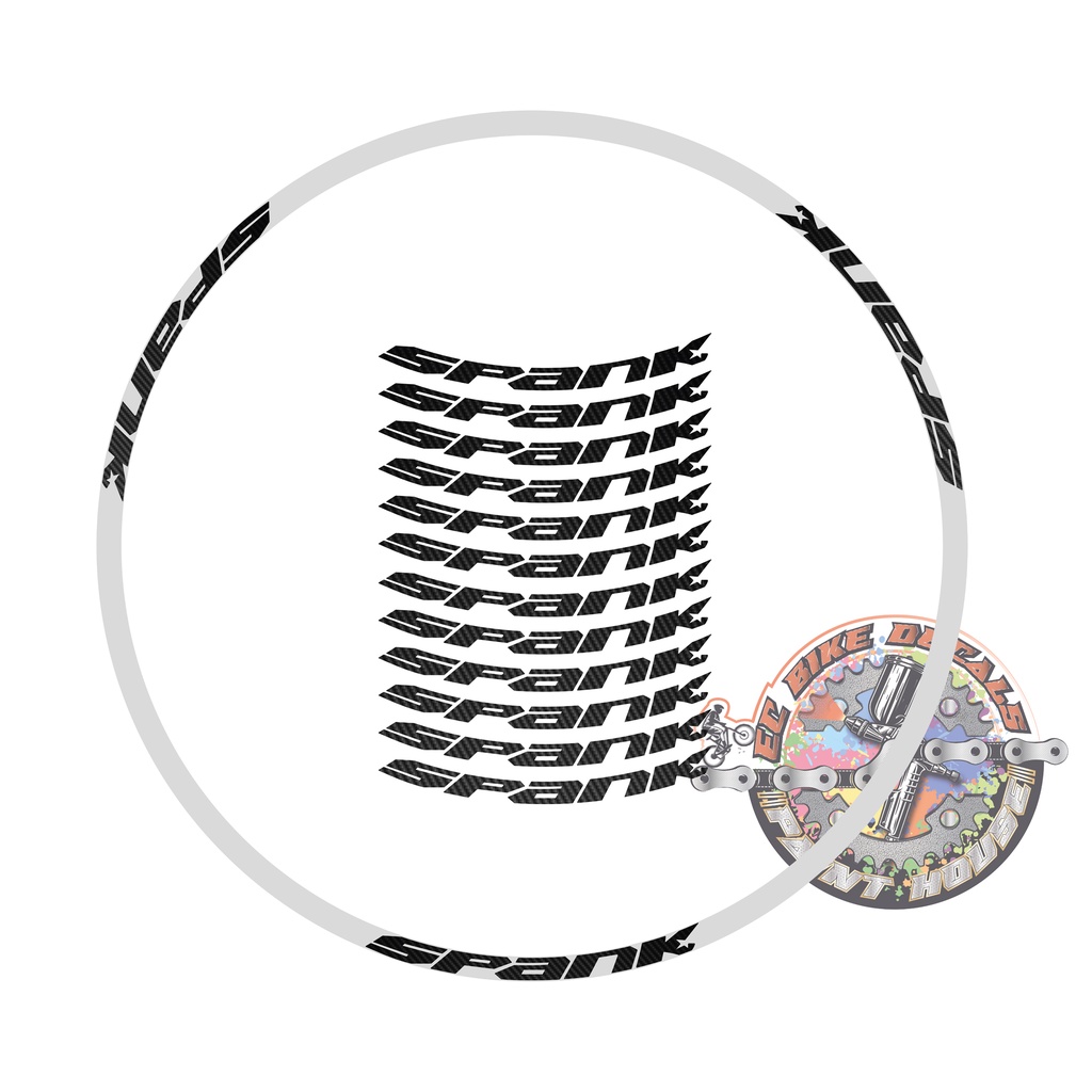 REFLECTIVE METALLC SPANK RIM DECALS Shopee Philippines
