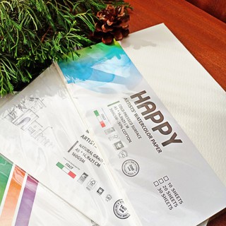 Happy watercolor Paper/ Happy Artists' Water Color Paper A3/ Happy ...