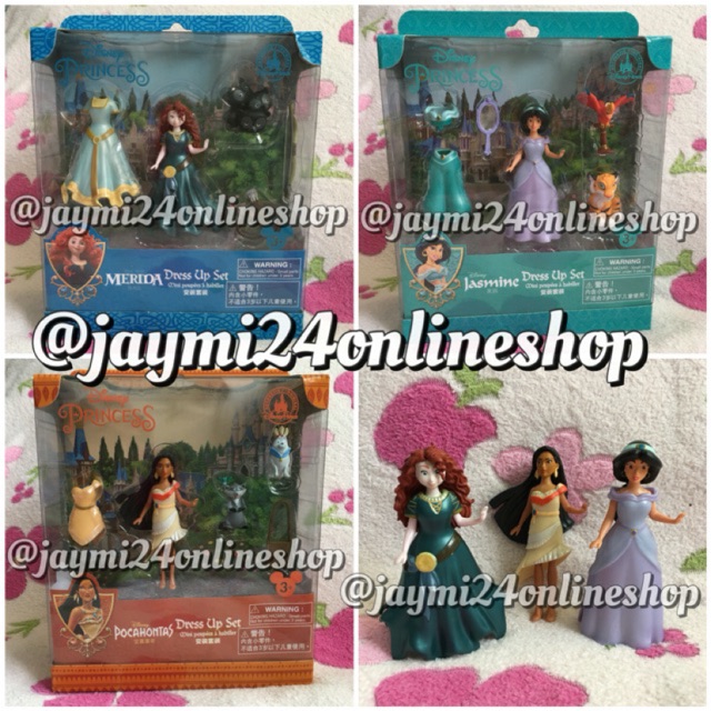 Princess jasmine hot sale clip doll