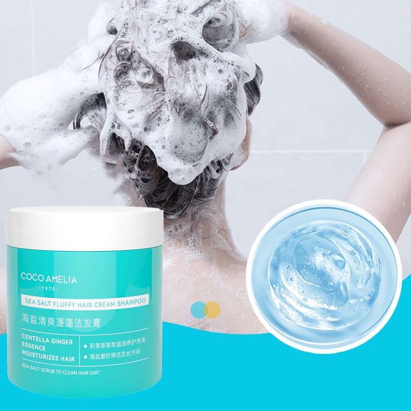 Sea Salt Shampoo Dandruff Treatment Scalp Care Hair Treatment Shampoo ...