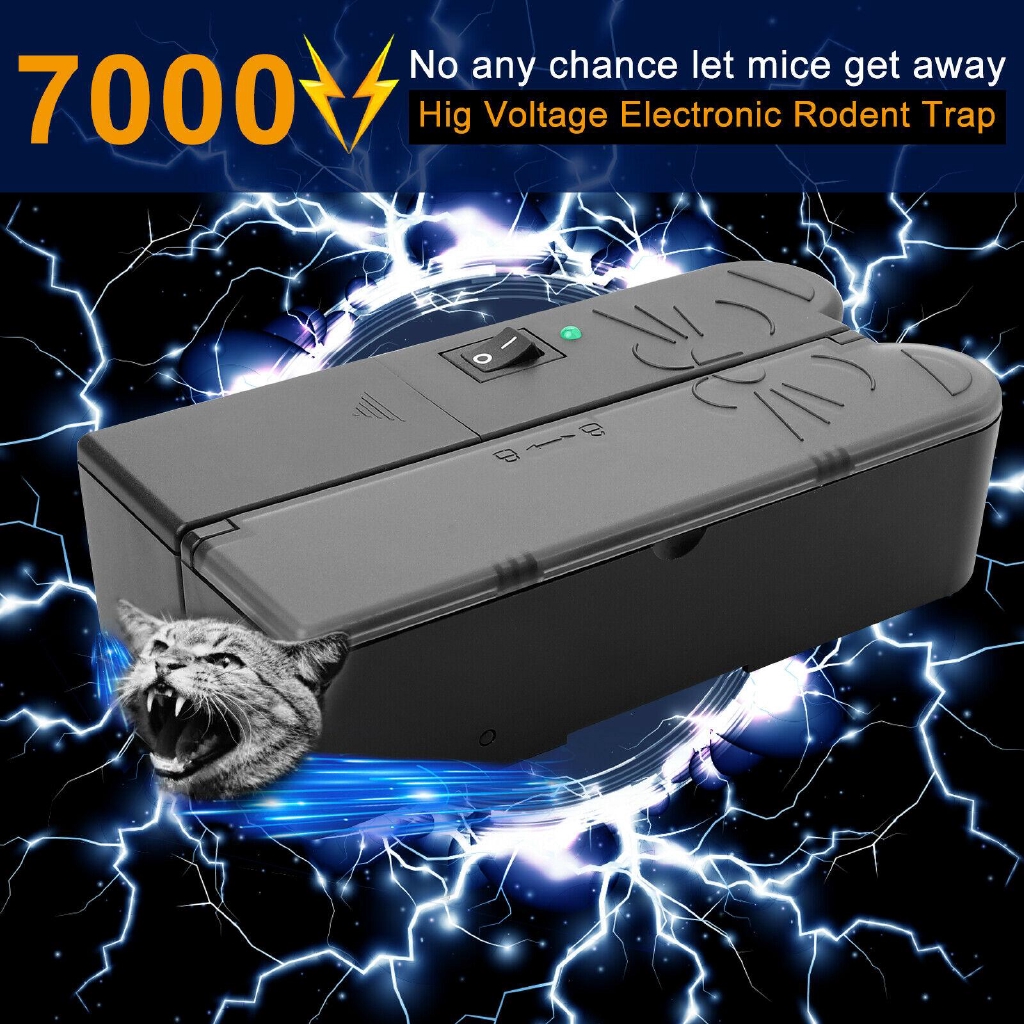 Small Environmental Electronic Mouse Rat Trap Rodent Killer Mice Zapper ...