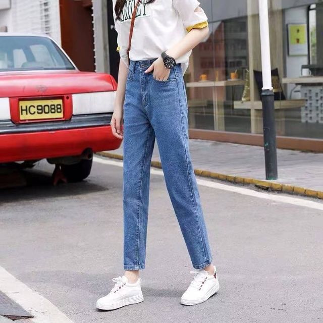 Shopee hot sale mom jeans