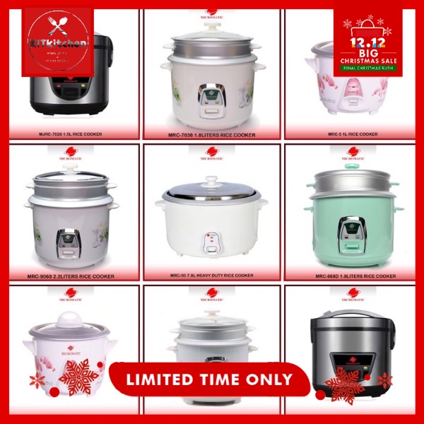 Multi Purpose Rice Cooker MICROMATIC Branded COD Shopee Philippines