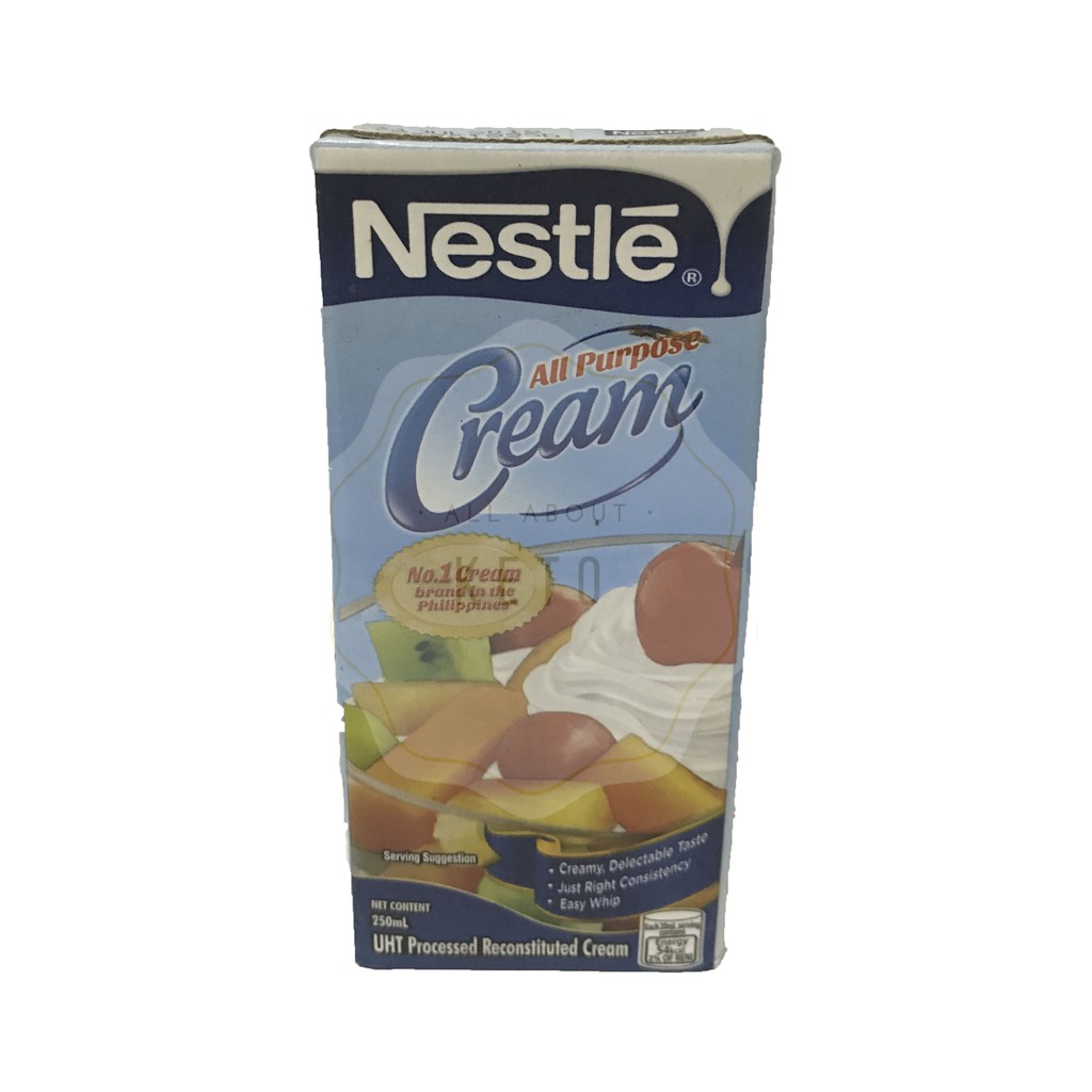 Nestle All-Purpose Cream 250ML delivery in the Philippines