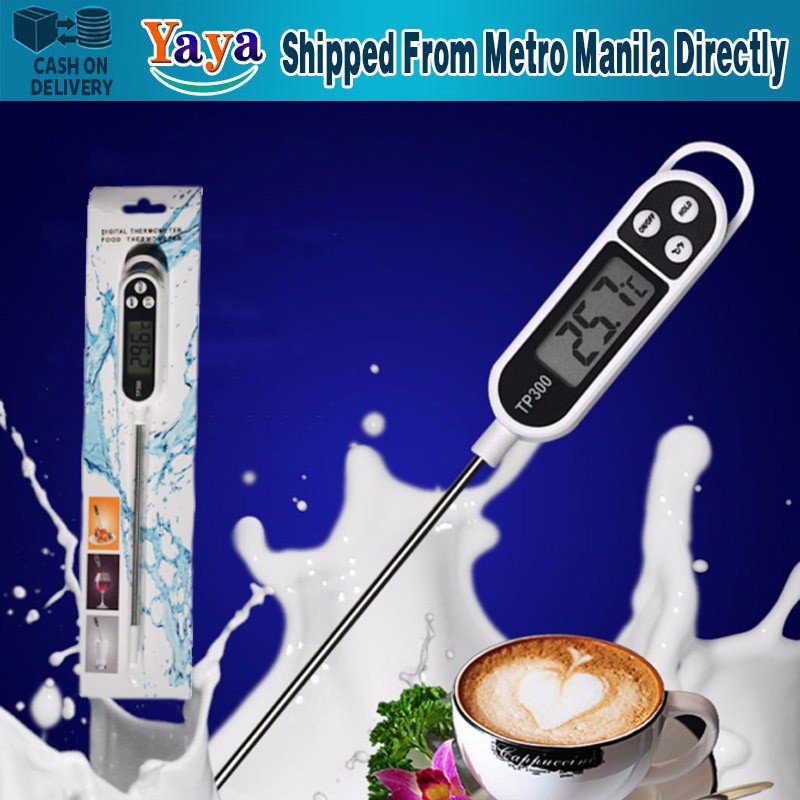 【Fast Delivery】TP300 Food Liquid Digital Thermometer Meat Cooking BBQ