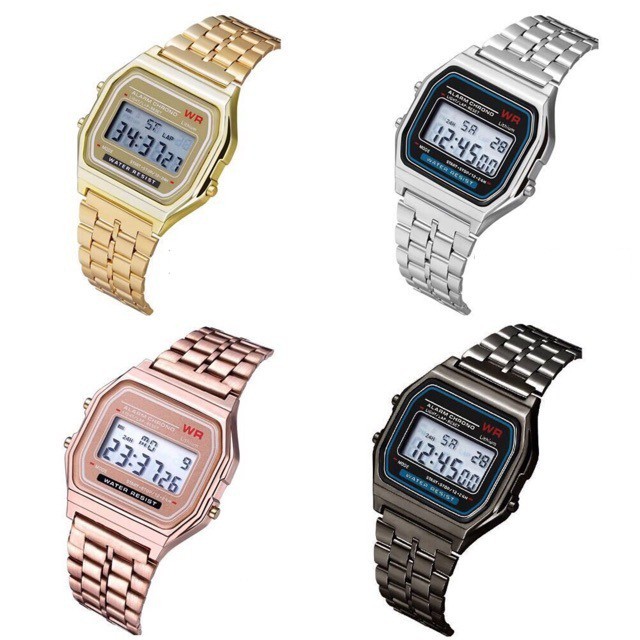 Casio watch rose gold hotsell price original