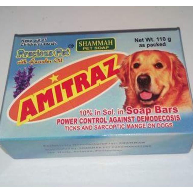 Amitraz soap shop for dogs