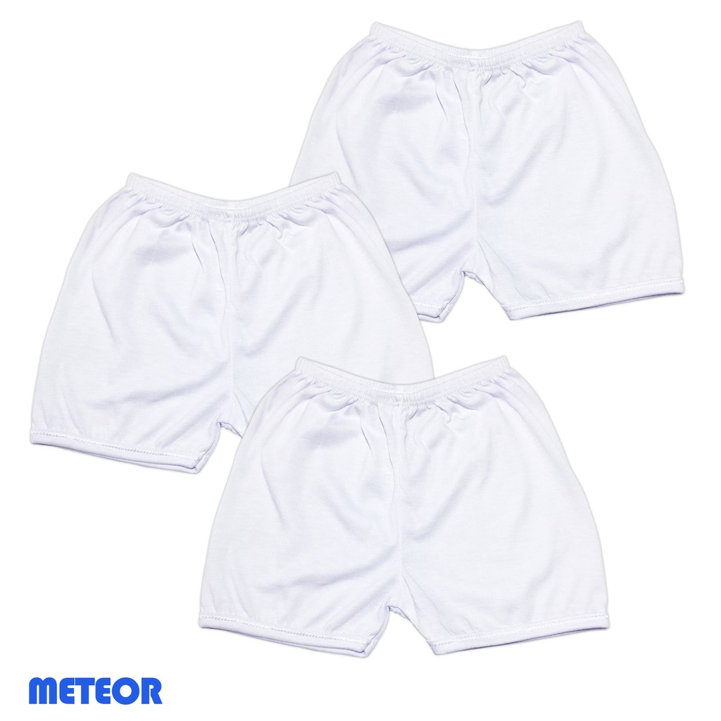 Plain White Cotton Baby Shorts for Infants for Newborn to 12 Months Shopee Philippines