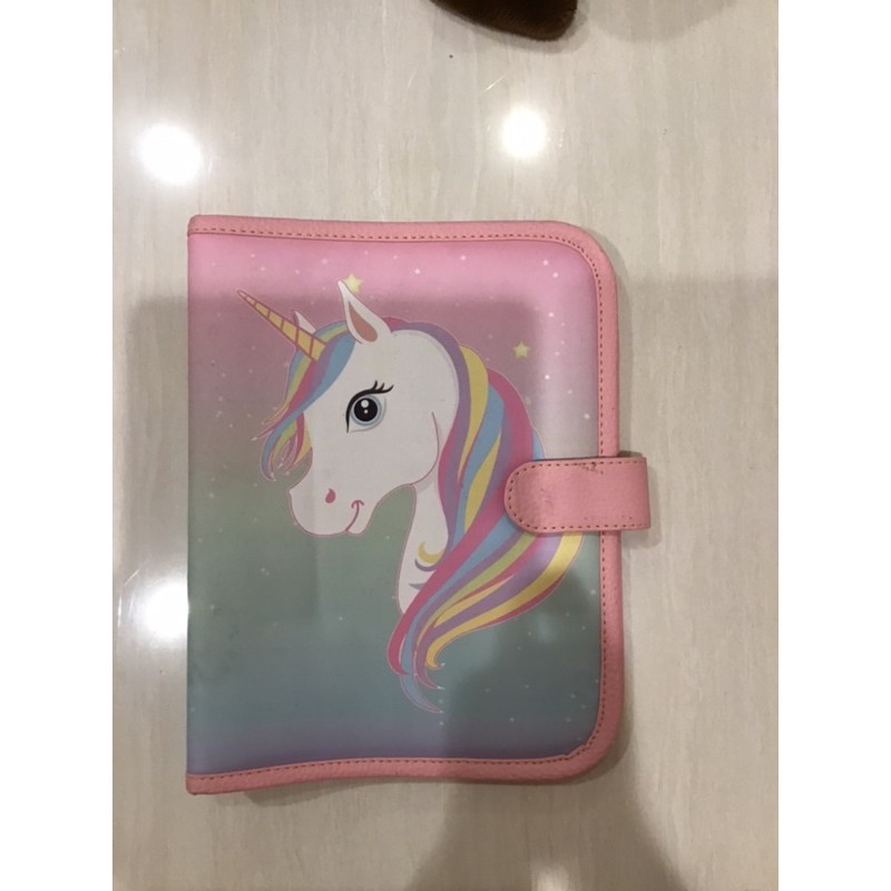 Binder Cute Unicorn A5 (bekas) | Shopee Philippines