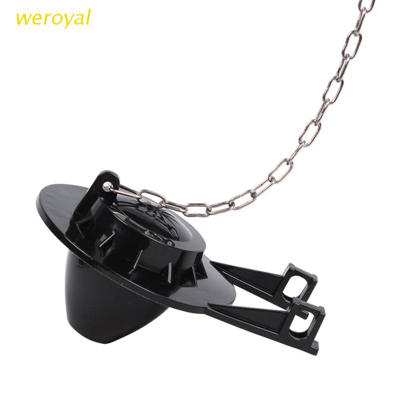 weroyal Toilet Drain Valve Flush Replacement Rubber Flapper Bathroom