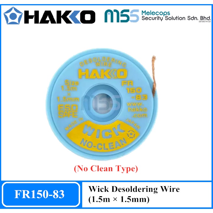 HAKKO FR15083 Desoldering Wick 1.5mm Shopee Philippines