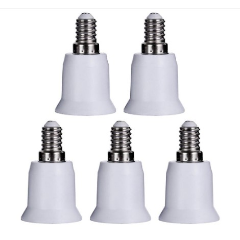 1pcs E14 to E27 Base Screw Light Lamp Bulb Holder Adapter Socket