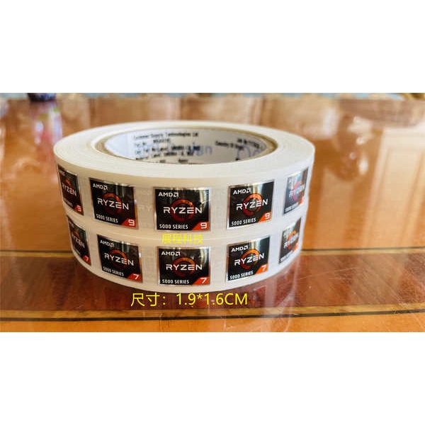 New Style Original AMD R3 R5 R7 R9 RYZEN 5000 SERIES Label Sticker 5th ...