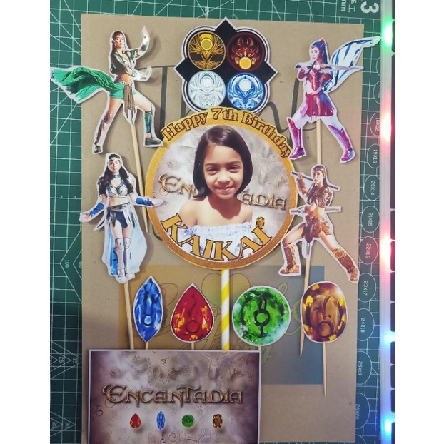 ENCANTADIA CAKE TOPPER FOR BIRTHDAY | Shopee Philippines