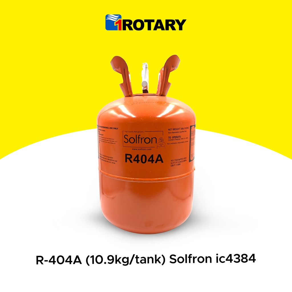 1ROTARY Solfron 404A Refrigerant Freon 10.9kg ic4384 Shopee Philippines