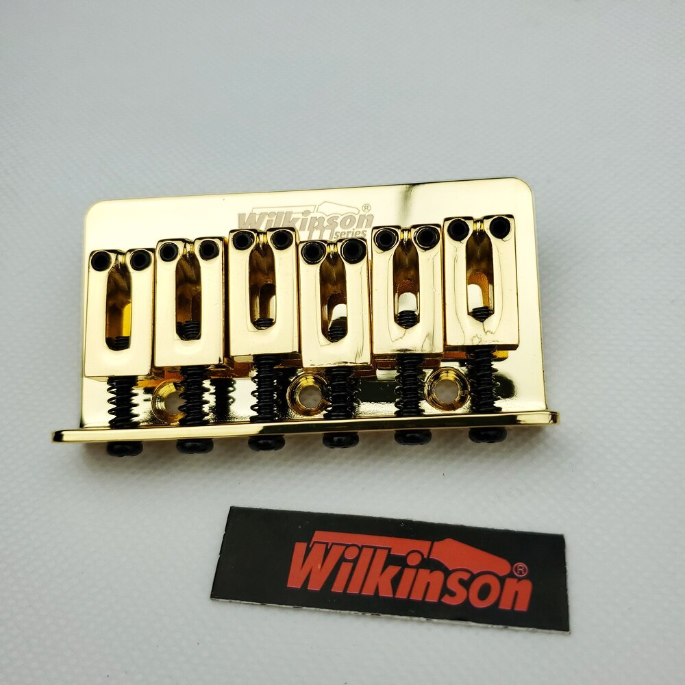 Wilkinson Electric Guitar Fixed Bridge String Thru Bridge Steg
