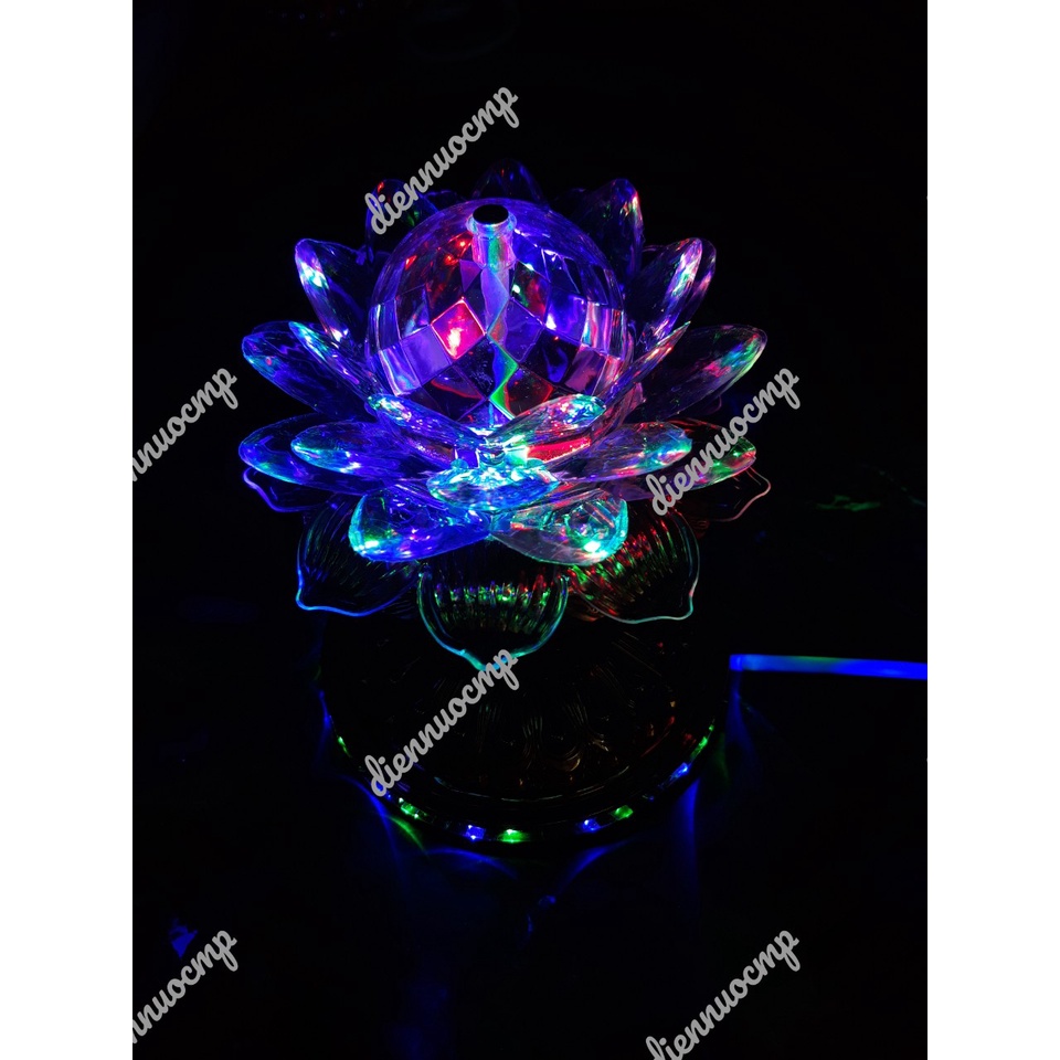 Led Lotus Lamp Rotates 360o, High Base | Shopee Philippines