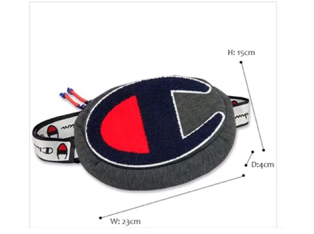 CHAMPION PRIME GREY WAIST PACK COD