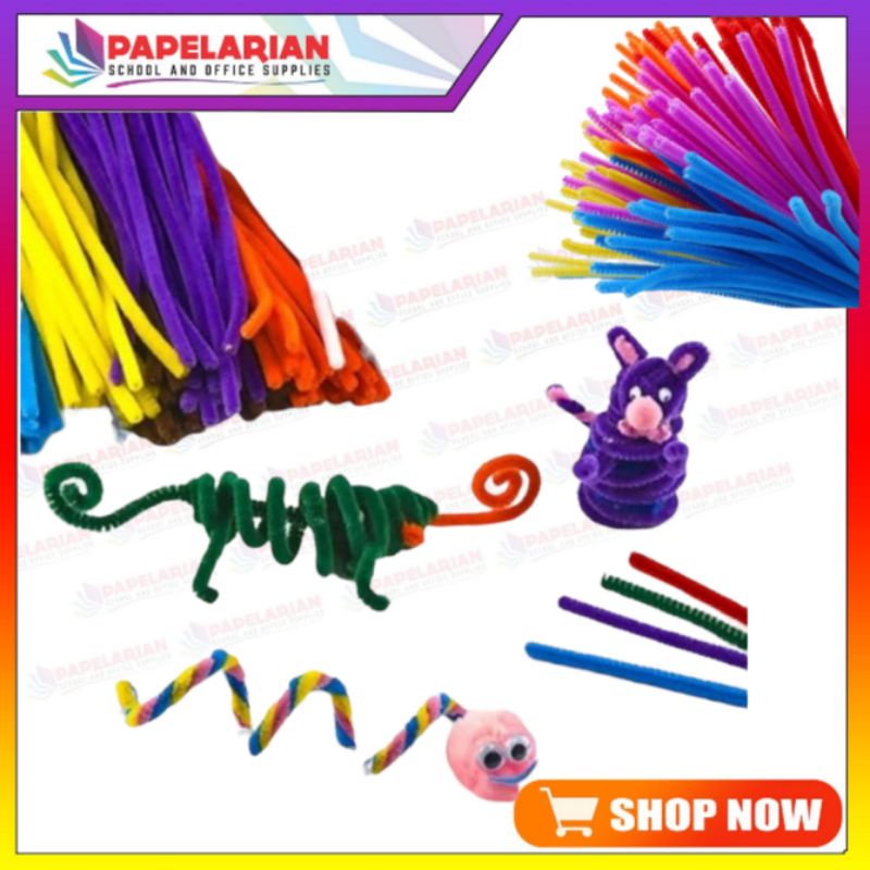FUZZY WIRE (GOOD FOR ARTS AND CRAFTS) (5PCS IN 1 PACK/ DO MESSAGE US FOR  YOUR DESIRE COLOR)
