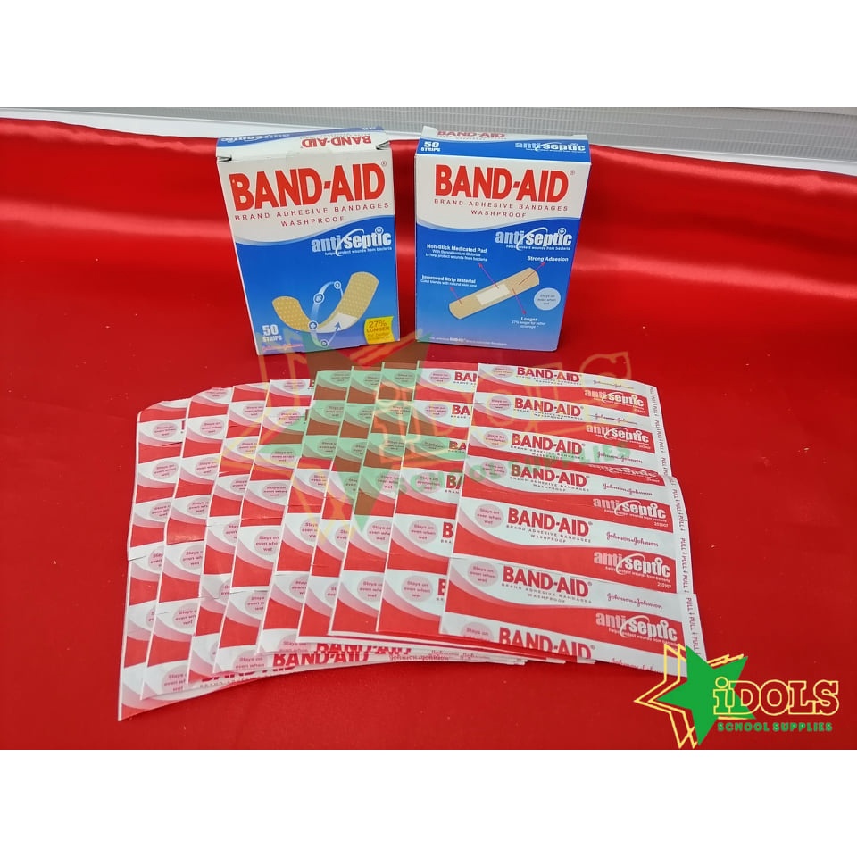 Johnsons Band Aid Strips (50 PCS) | Shopee Philippines