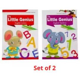 TFL 2pcs Little Genius Toddler Activity Book Set Early Educational Book ...