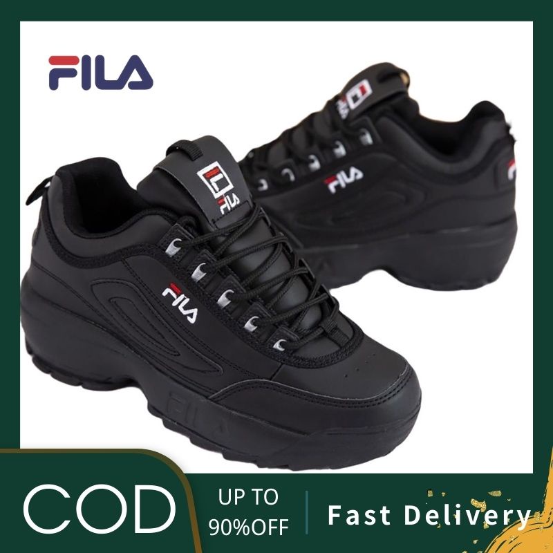 Fila cheap chunky black