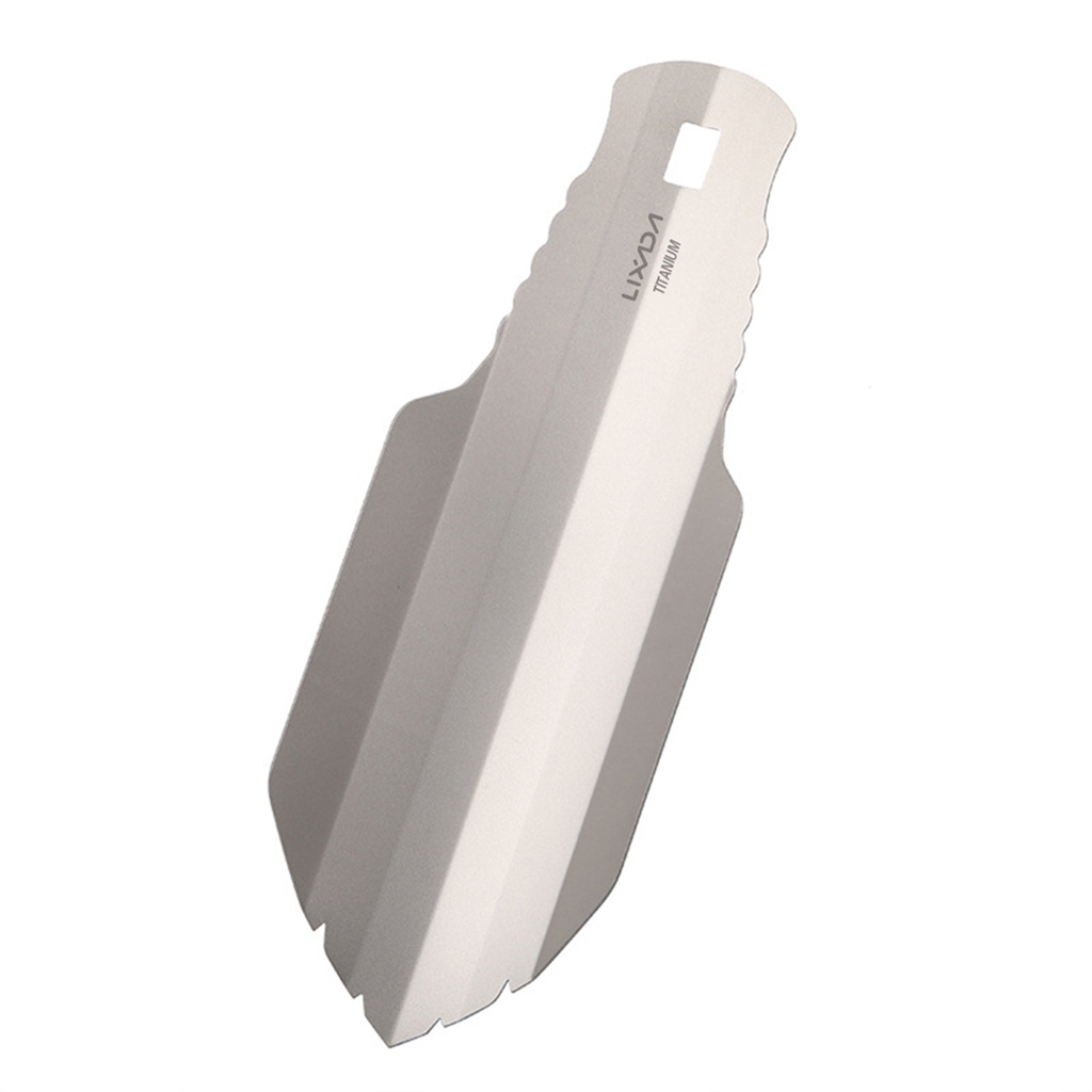 Pure Titanium Ultralight Backpacking Potty Trowel Outdoor Compact Poop