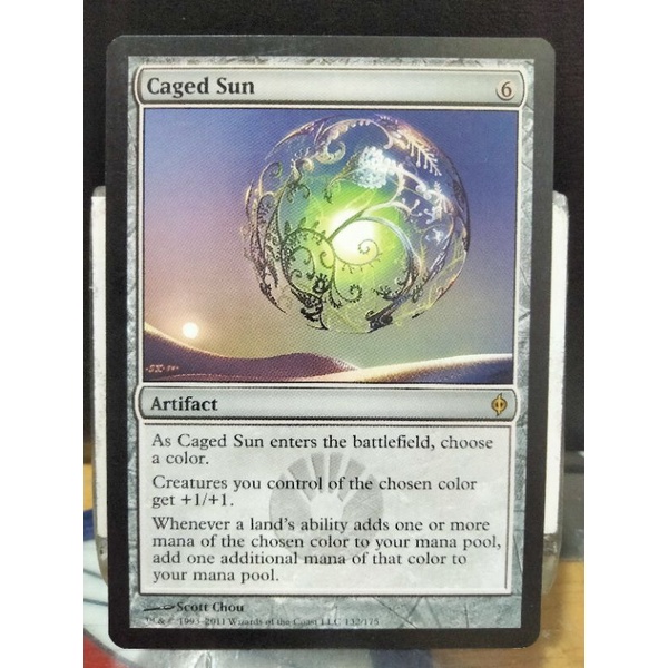 magic-the-gathering-mtg-card-caged-sun-new-phyrexia-shopee-philippines