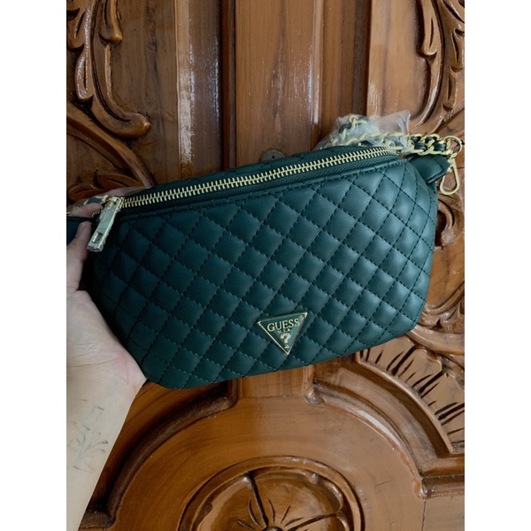 SALE ORIGINAL GUESS Alex Convertible Crossbody Belt Bag Shopee Philippines