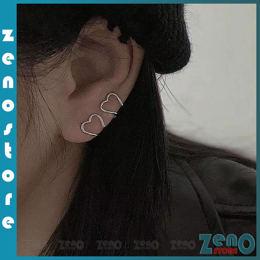 Zeno KT16 clipon earrings with cool personality, earrings without