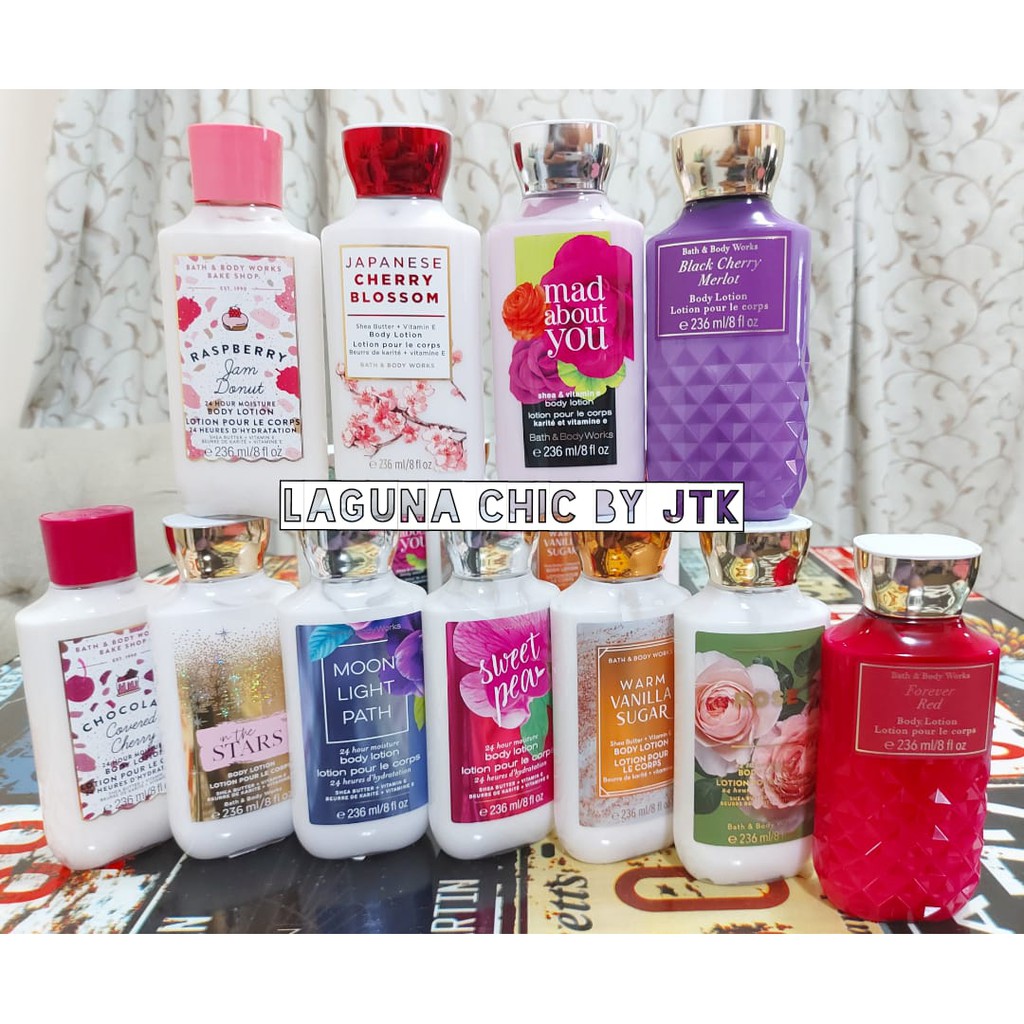 Bath & Body Works Body Lotion 88ml 236ml (imported from Dubai, UAE