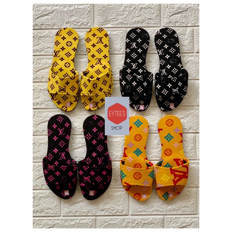 Designer inspired slippers hot sale