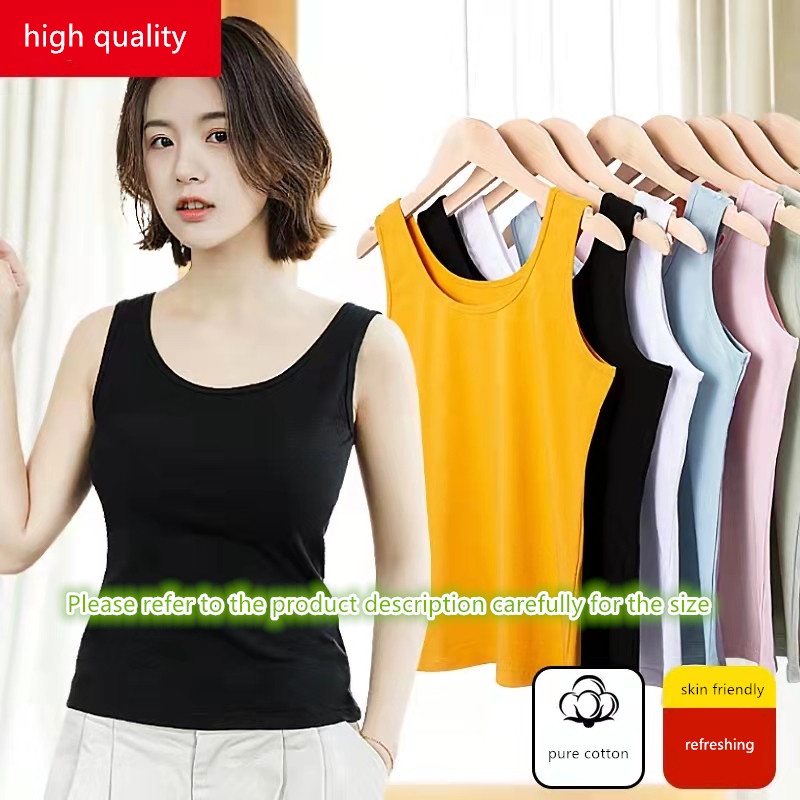Buy Dress Closet Cotton Tank Top Vest Top Camisole Sando Inner