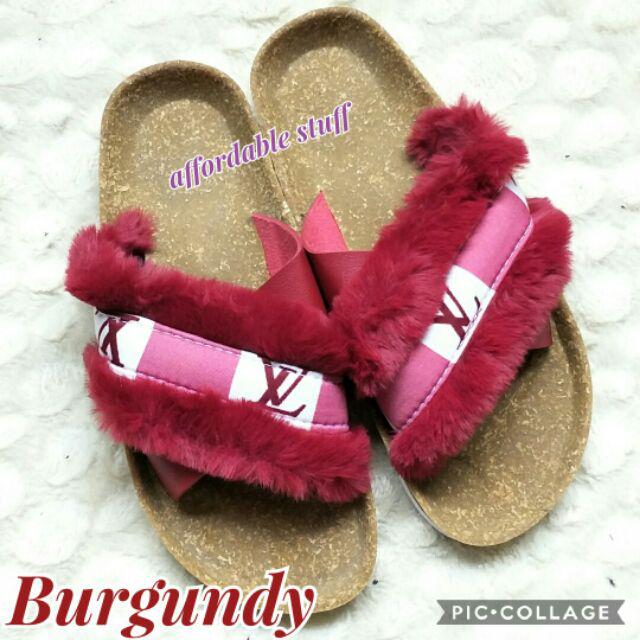 FUR BIRKS SANDALS CROSS DESIGN Shopee Philippines