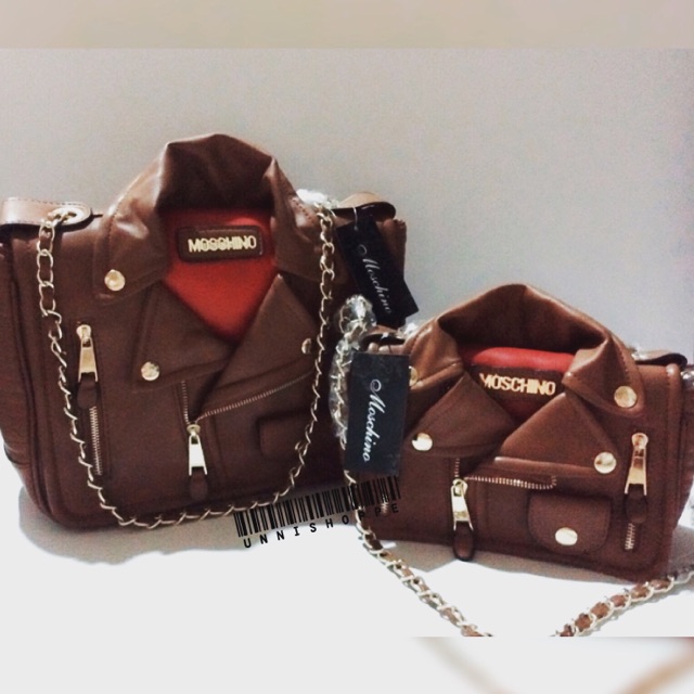 Moschino biker bag online replica