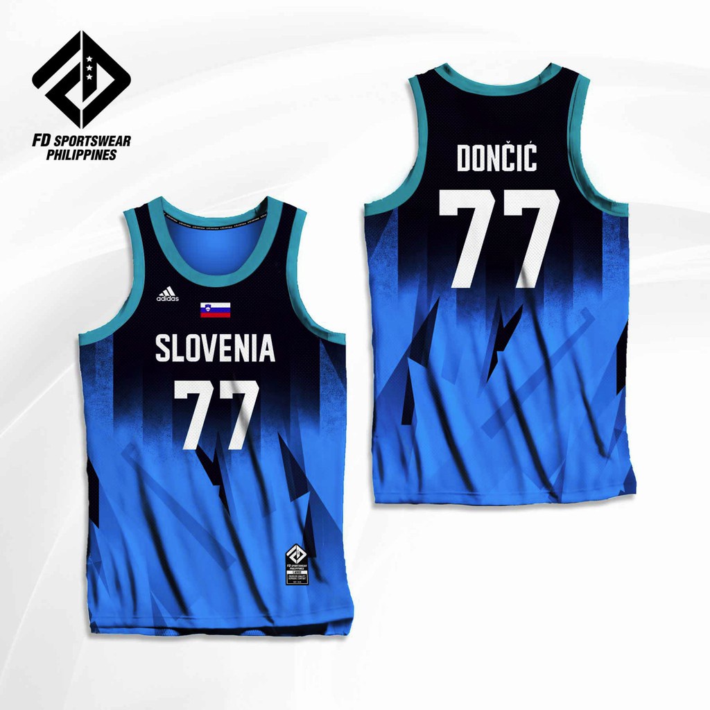 Sports & Outdoors™LUKA DONCIC SLOVENIA BASKETBALL OLYMPIC 2021 DARK