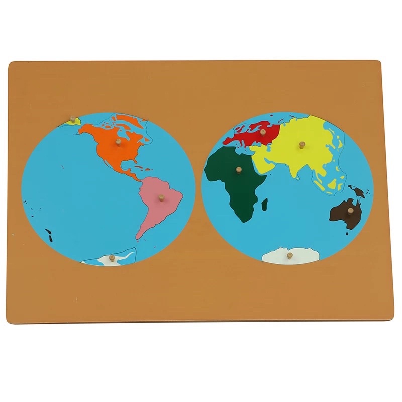 Montessori World Map 